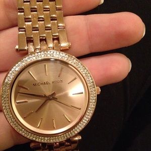 Rose Gold Michael Kors Darci Watch